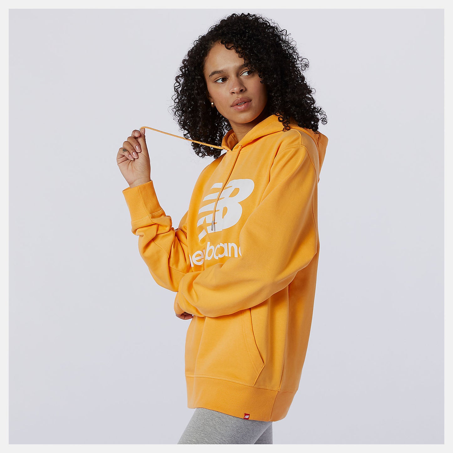 New Balance Sale - NB Essentials Stacked Logo Po Hoodie