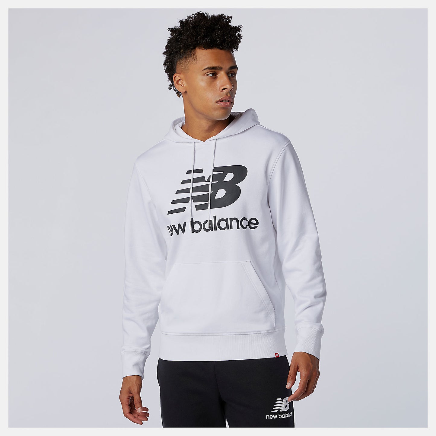 New Balance Online - NB Essentials Stacked Logo Po Hoodie