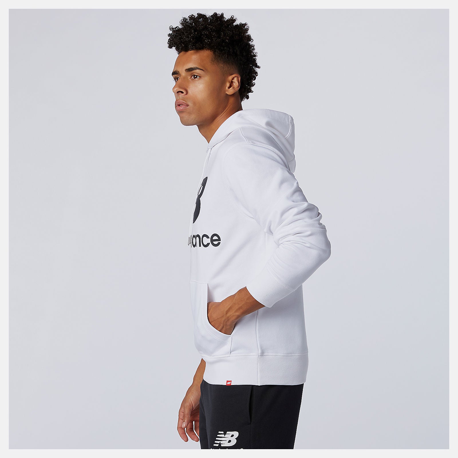 New Balance Online - NB Essentials Stacked Logo Po Hoodie