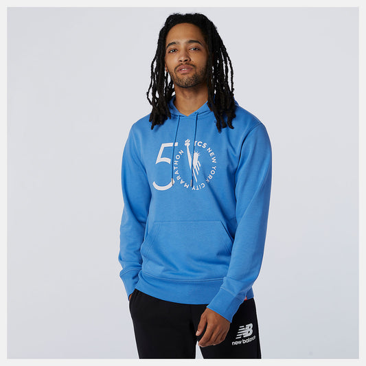 New Balance Sale - NYC Marathon Essentials Stacked Logo Po Hoodie