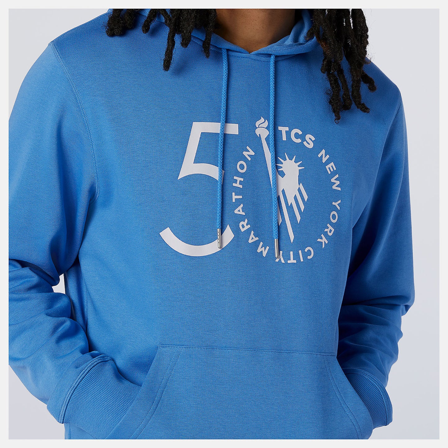 New Balance Sale - NYC Marathon Essentials Stacked Logo Po Hoodie