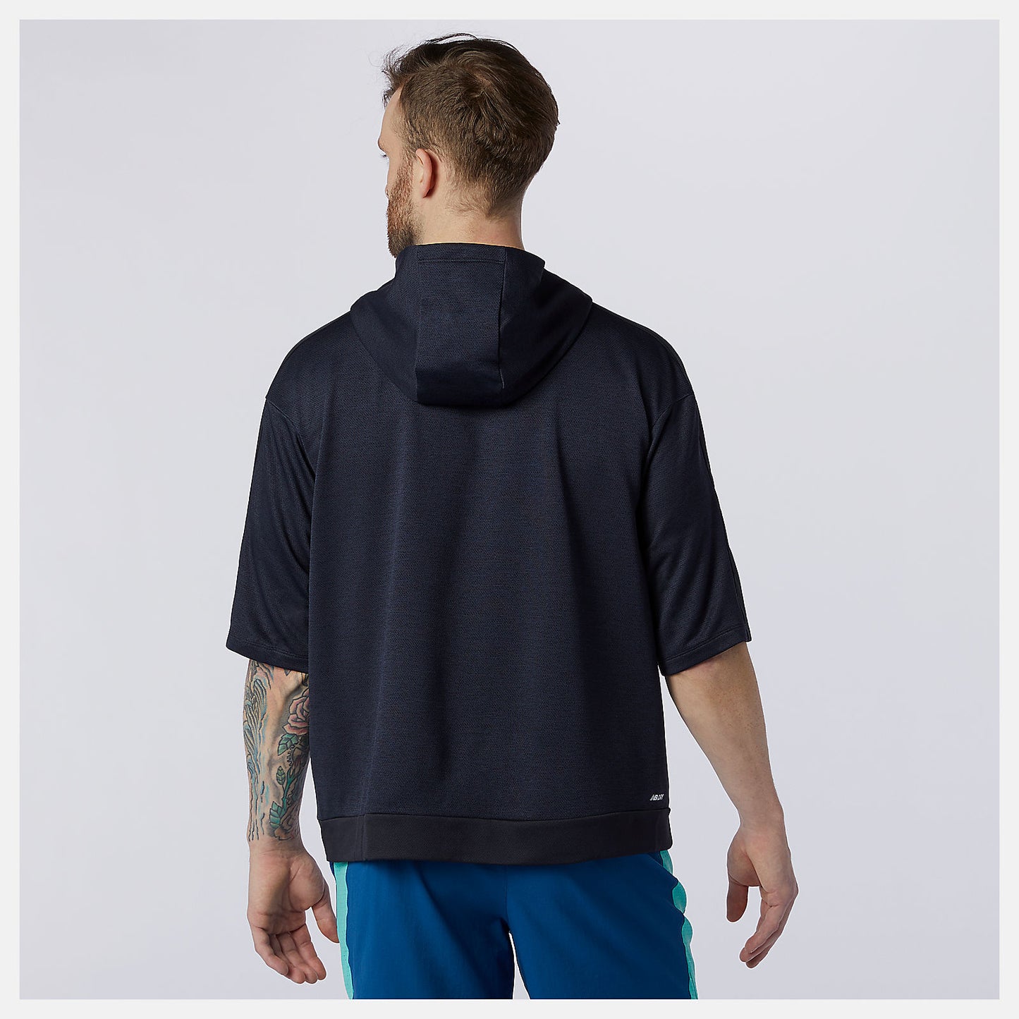 New Balance Hot sale - Tenacity Lightweight Knit Short Sleeve Hoodie