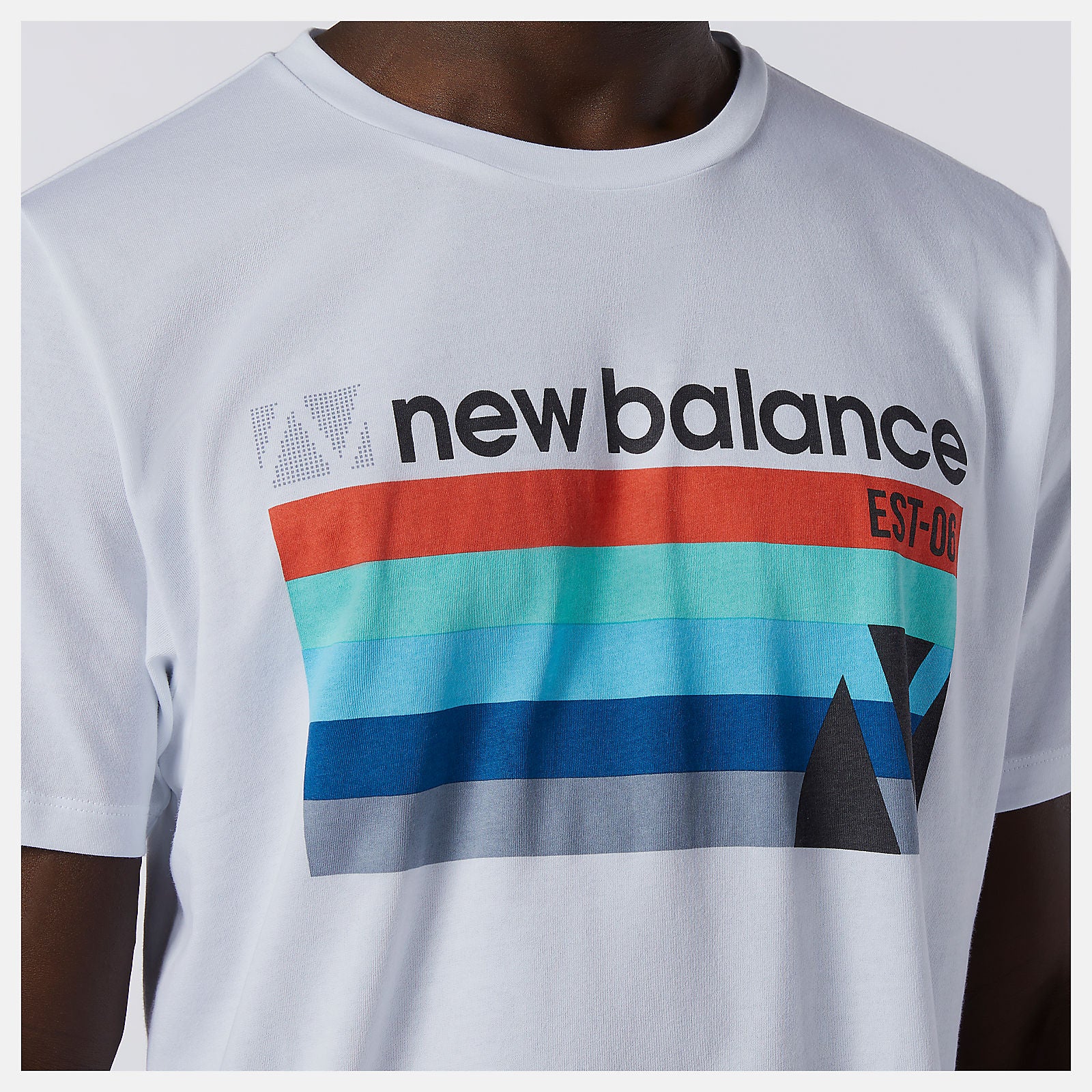 New Balance Hot sale - Graphic Heathertech Tee