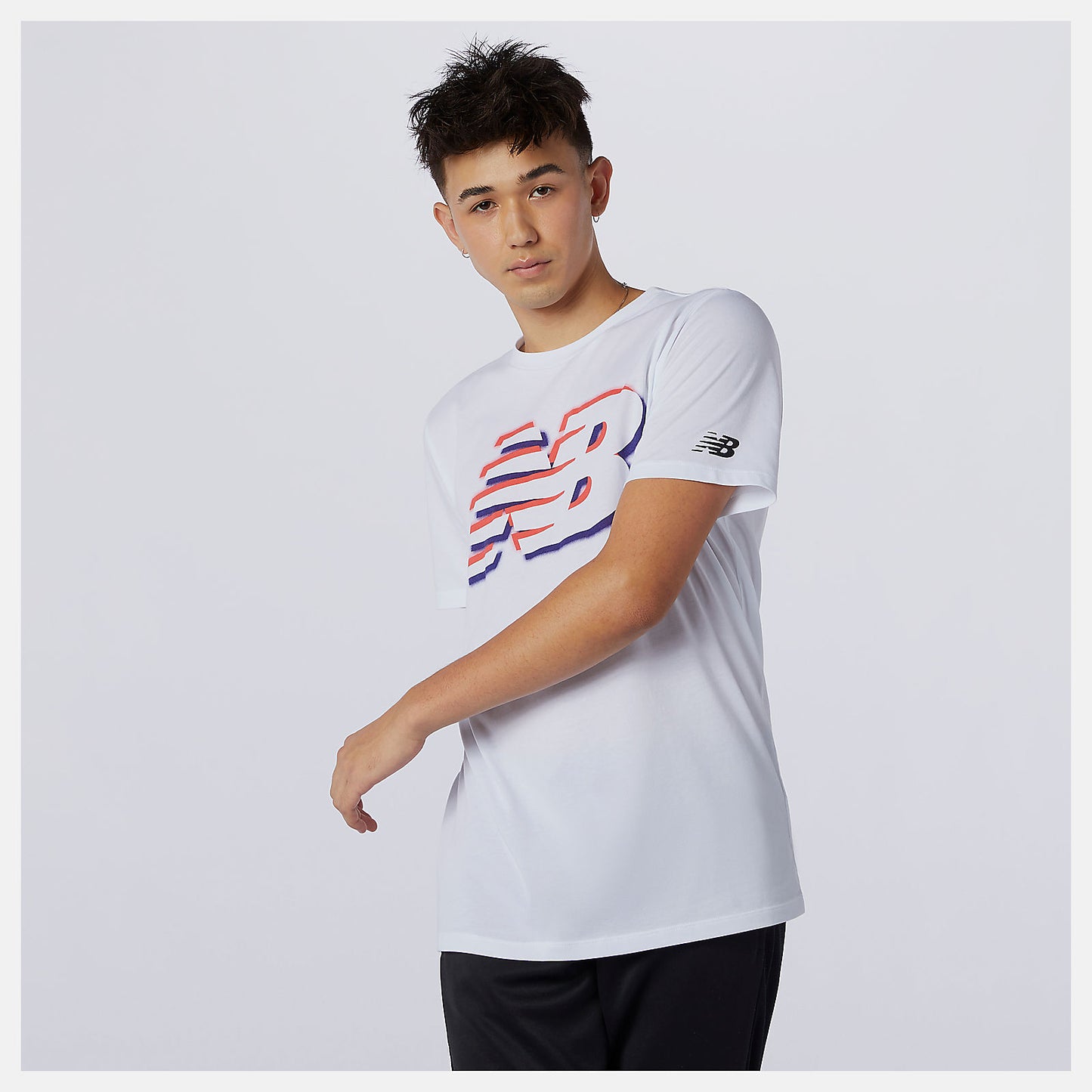 New Balance Sale - Graphic Heathertech Tee
