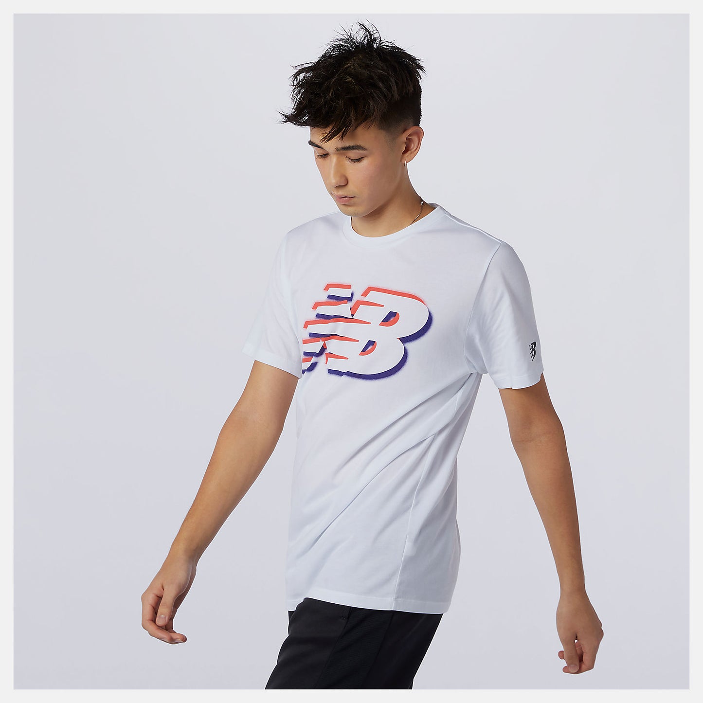 New Balance Sale - Graphic Heathertech Tee