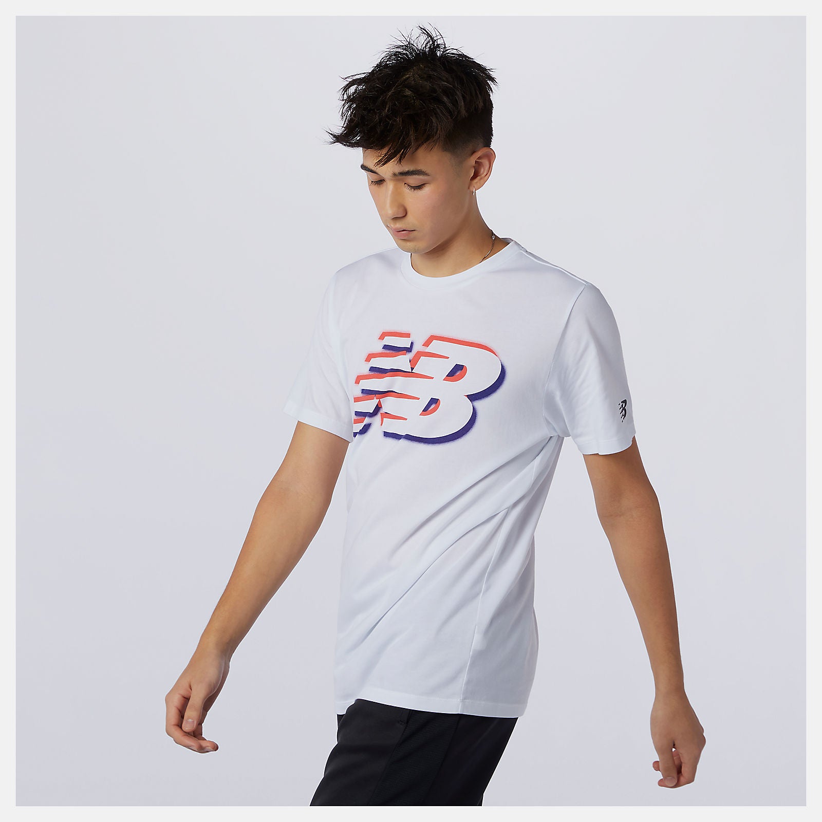 New Balance Sale - Graphic Heathertech Tee