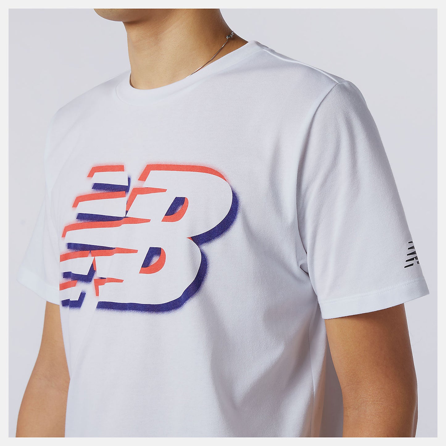 New Balance Sale - Graphic Heathertech Tee