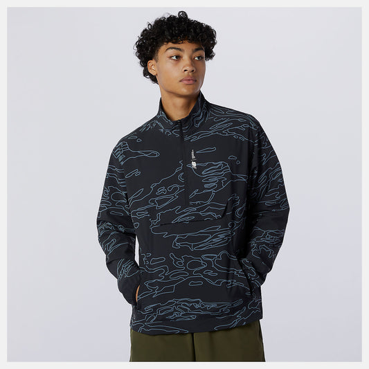 New Balance On Sale - Fortitech Printed Woven Pullover