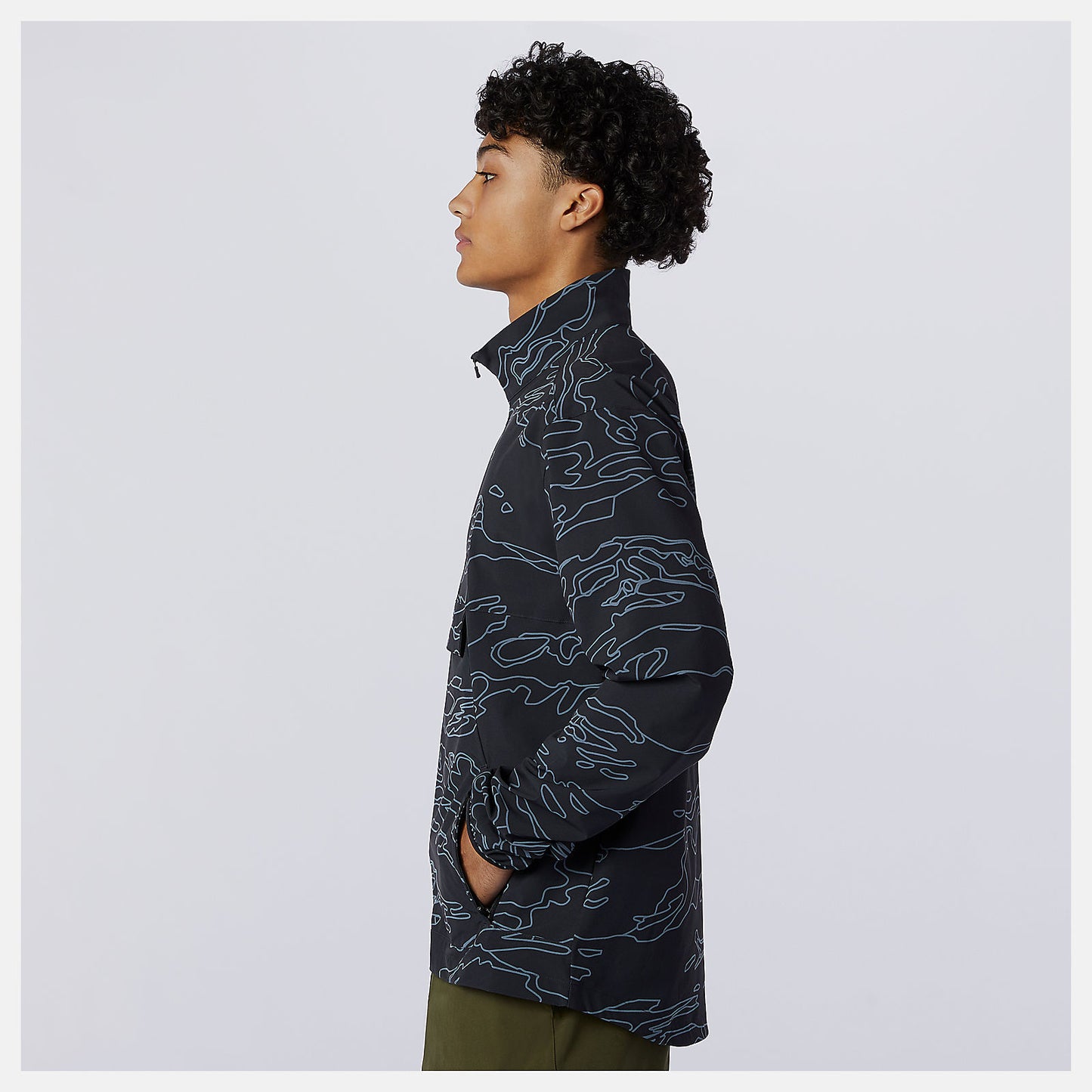 New Balance On Sale - Fortitech Printed Woven Pullover