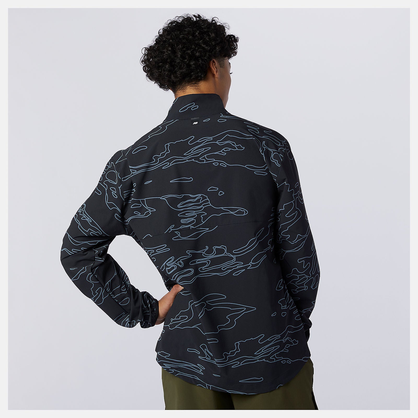 New Balance On Sale - Fortitech Printed Woven Pullover