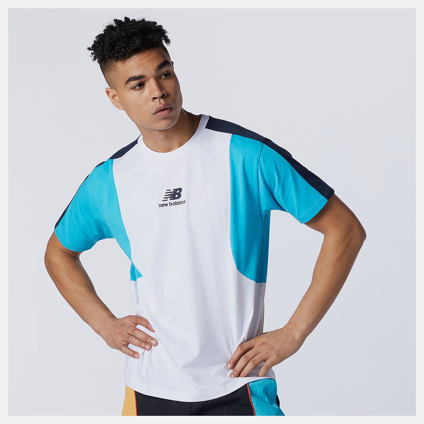 New Balance US - NB Athletics Color Block Tee