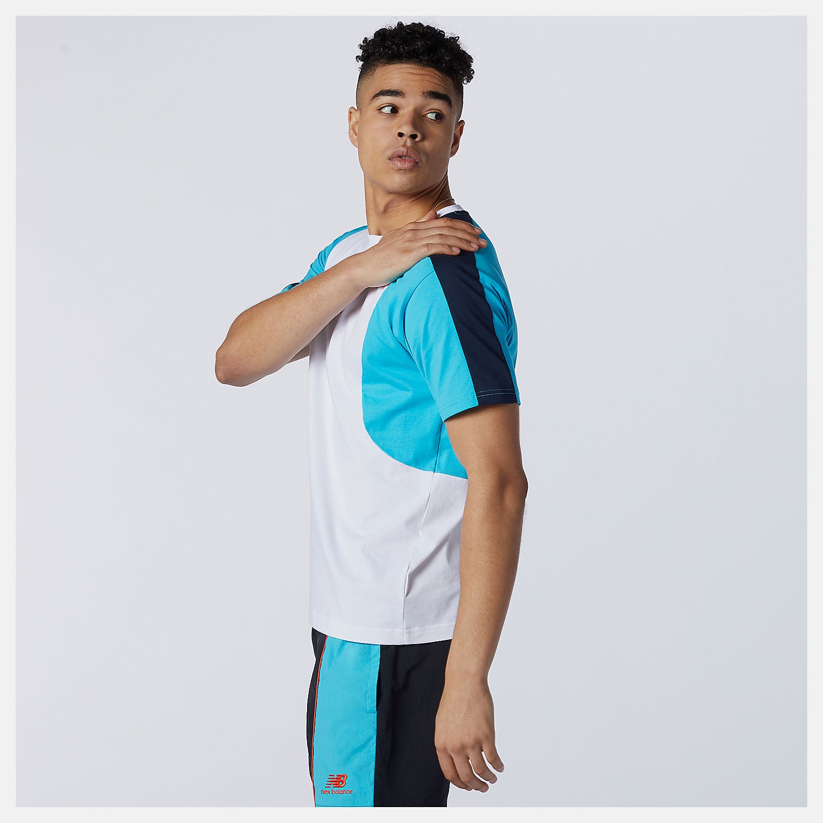 New Balance US - NB Athletics Color Block Tee