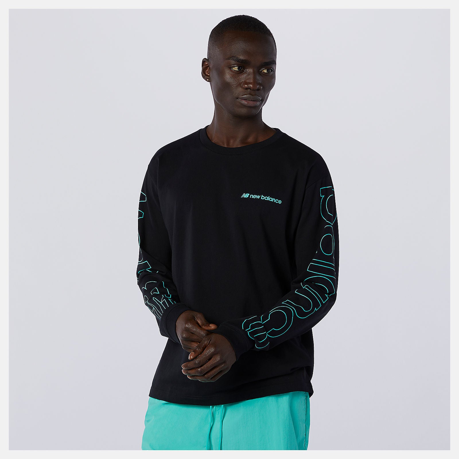 New Balance For Sale - NB Sport Style Optiks Longsleeve Tee