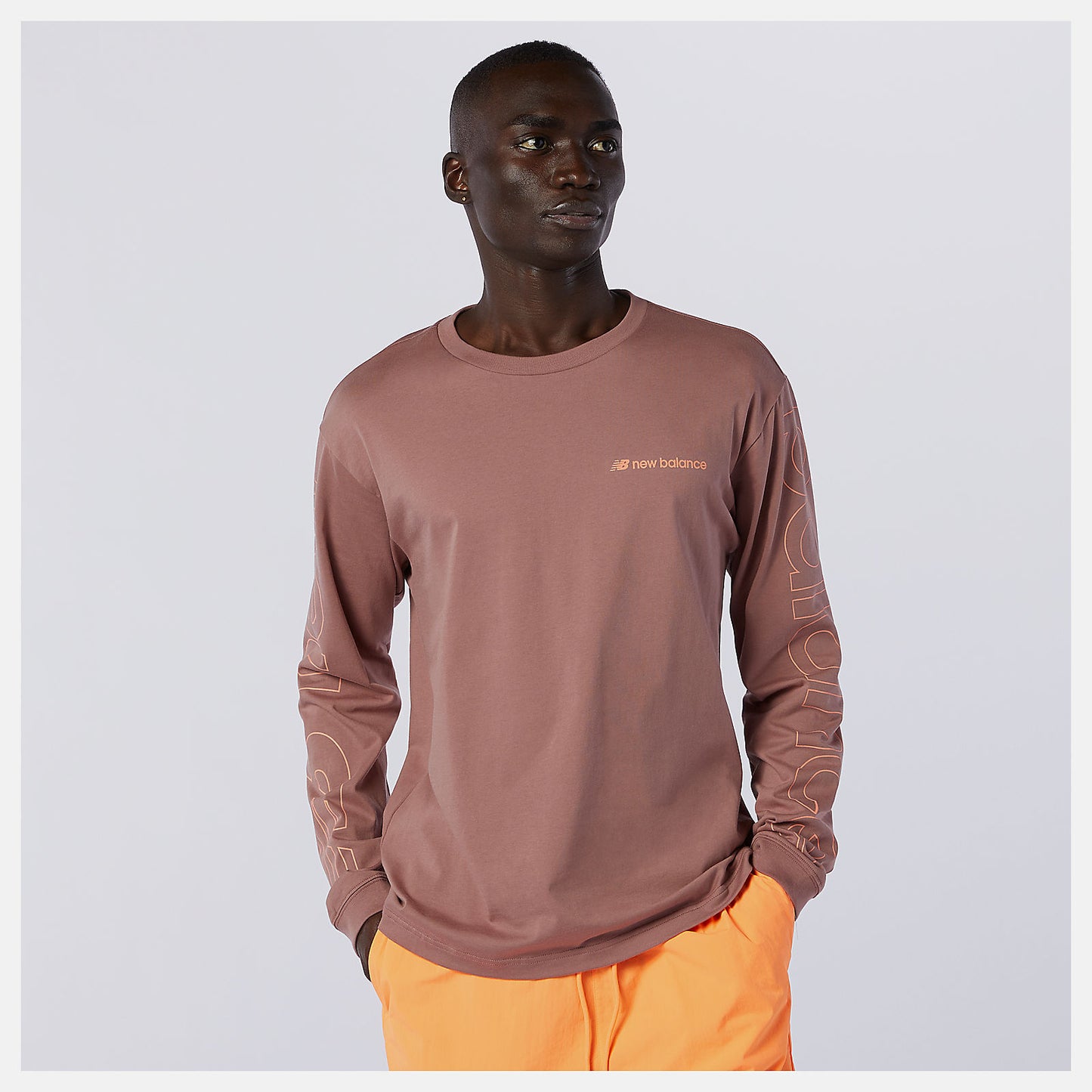 New Balance On Sale - NB Sport Style Optiks Longsleeve Tee