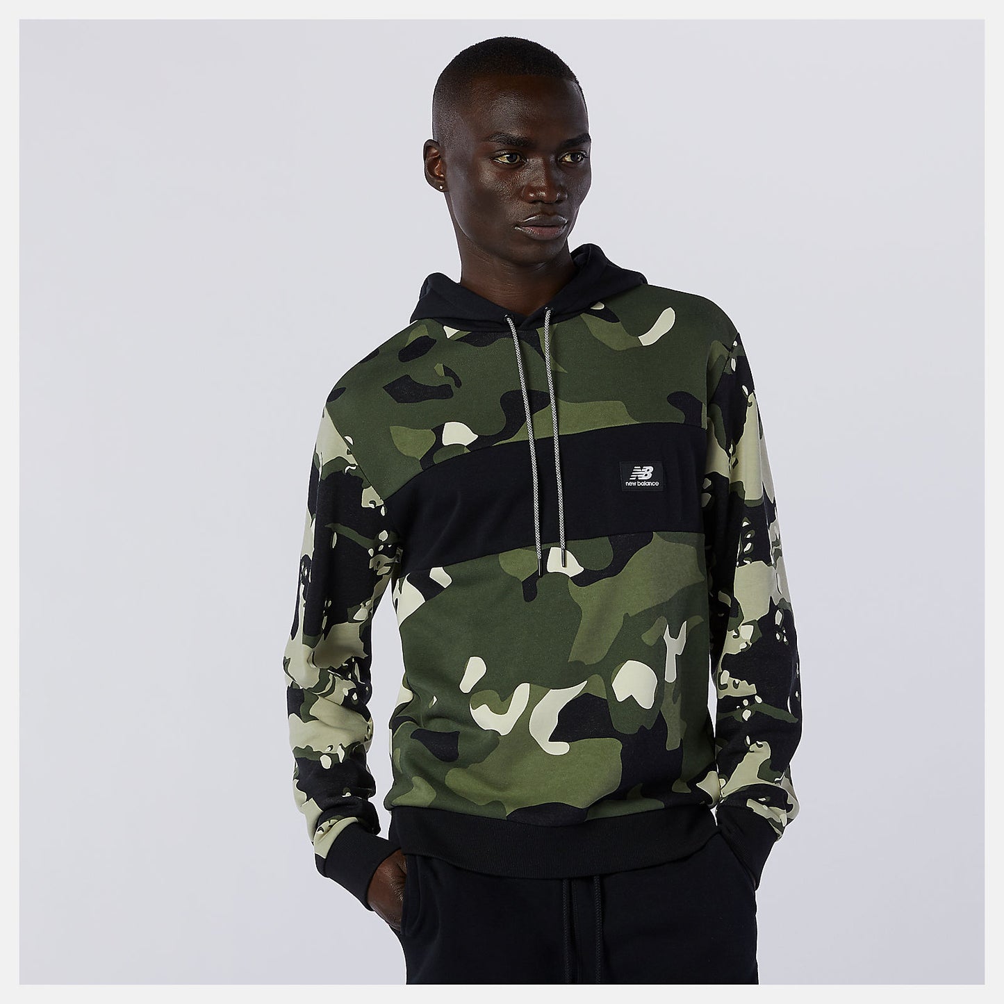 New Balance Online - NB Essentials Fleece Camo Hoodie
