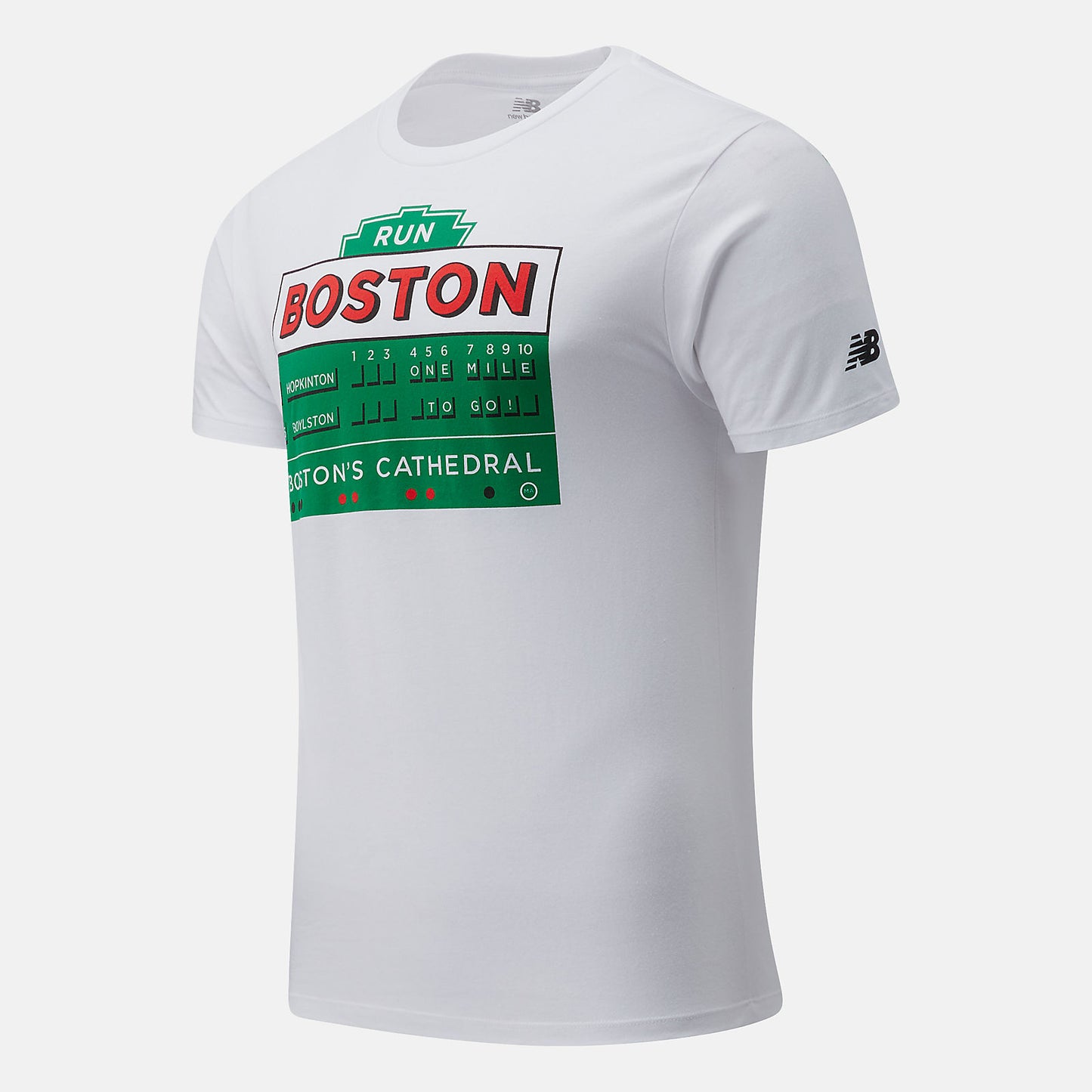 New Balance On Sale - Boston One Mile To Go Graphic Tee
