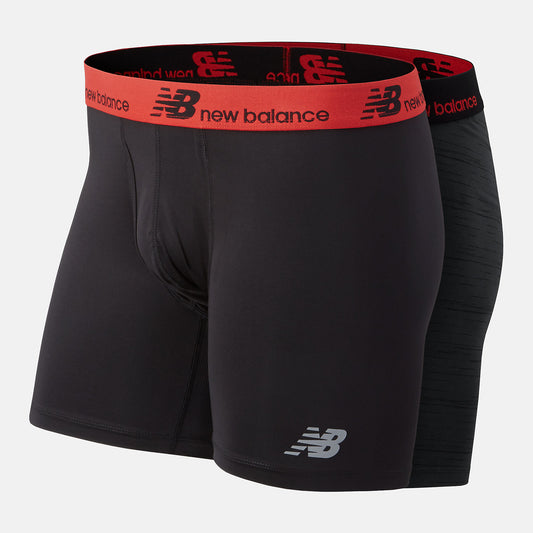 New Balance Sale - NB Dry 6 Inch Boxer Brief 2 Pack