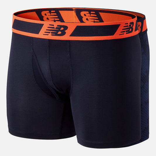 New Balance Discount - NB Dry 6 Inch Boxer Brief 2 Pack