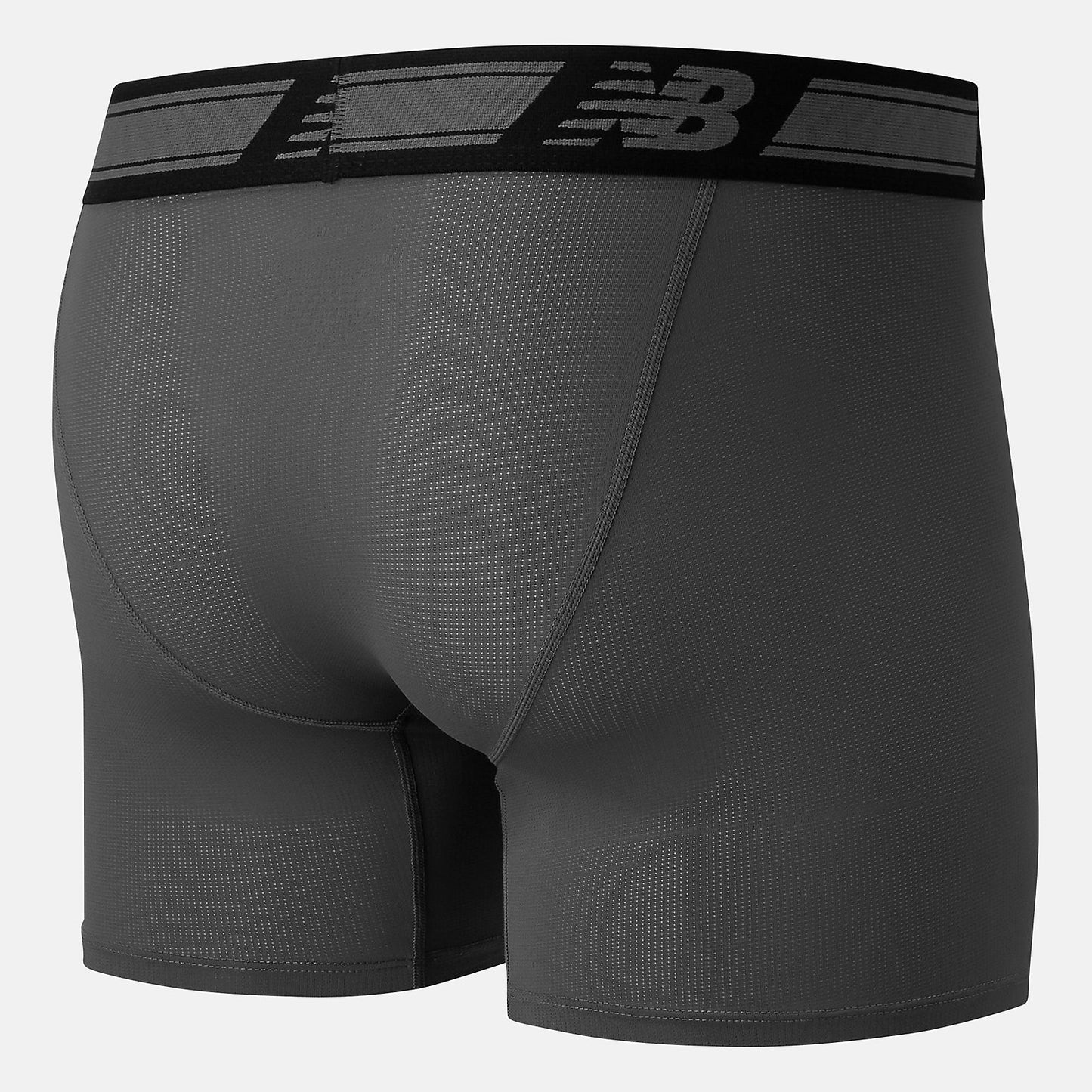 New Balance US - Men Mesh 6 Inch Boxer Brief 2 Pack