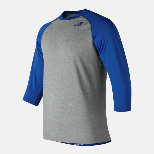 New Balance Hot sale - 3/4 Baseball Raglan Top