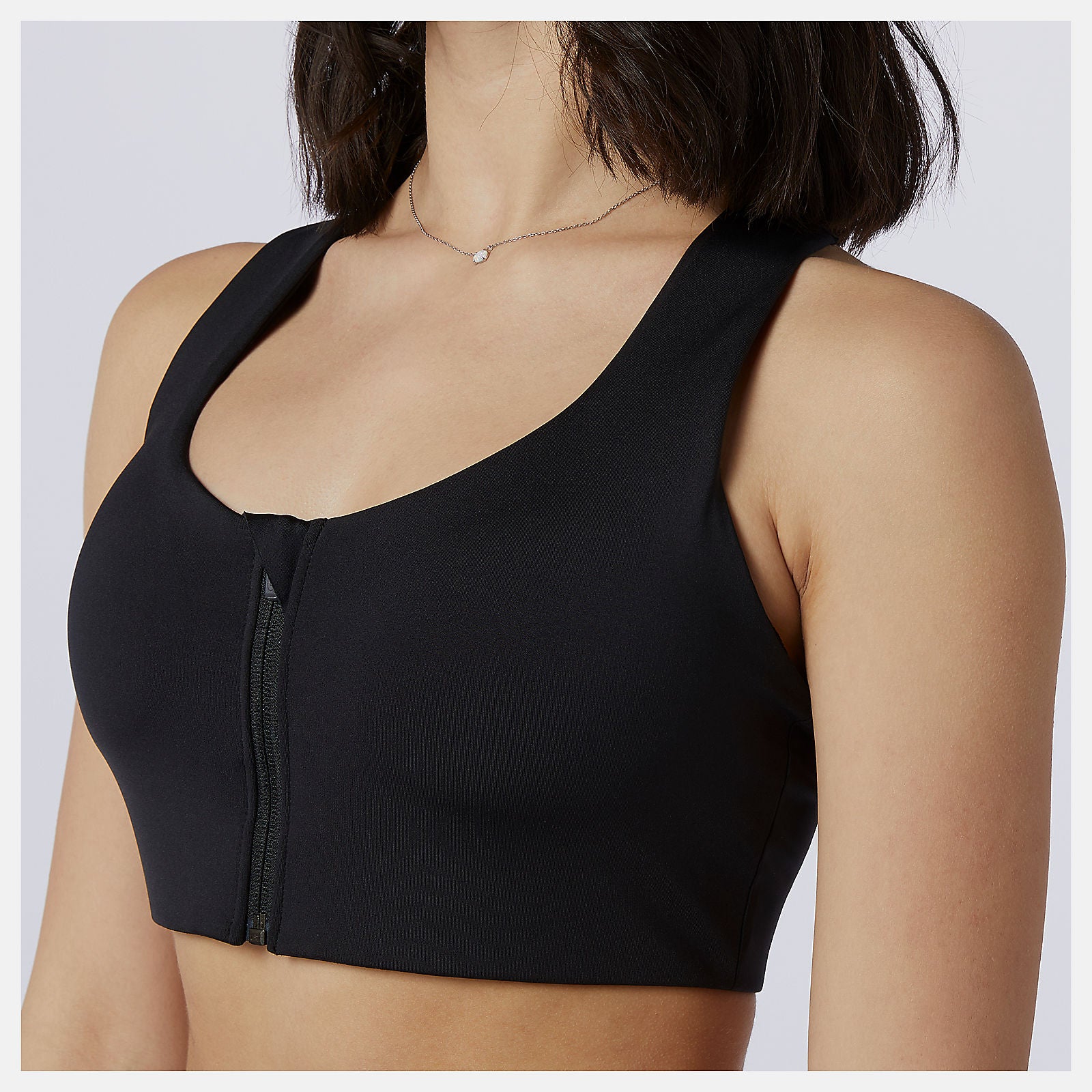 New Balance Discount - NB Power X Zip Front Bra