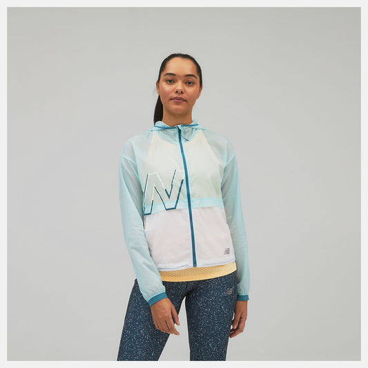 New Balance US - Printed Impact Run Light Pack Jacket