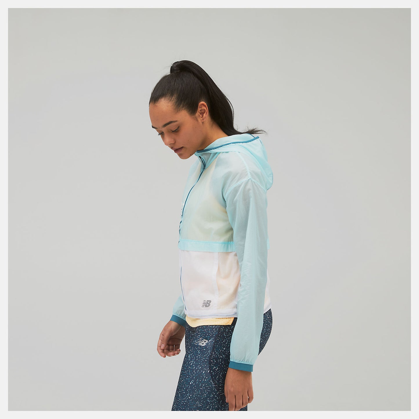 New Balance US - Printed Impact Run Light Pack Jacket