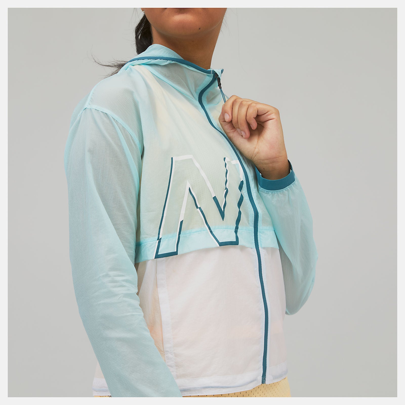 New Balance US - Printed Impact Run Light Pack Jacket