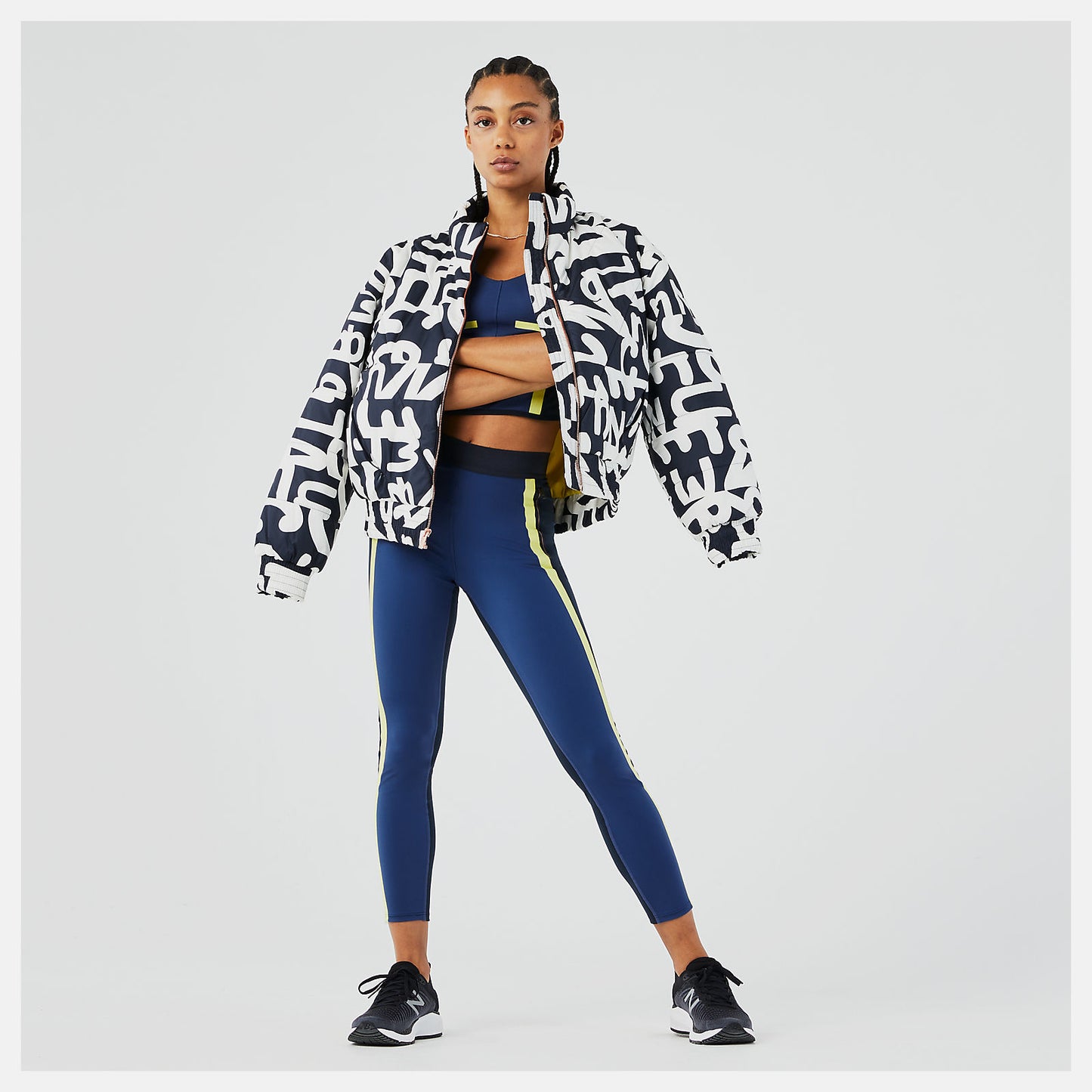 New Balance Outlet - Determination Packable Printed Quilted Jacket