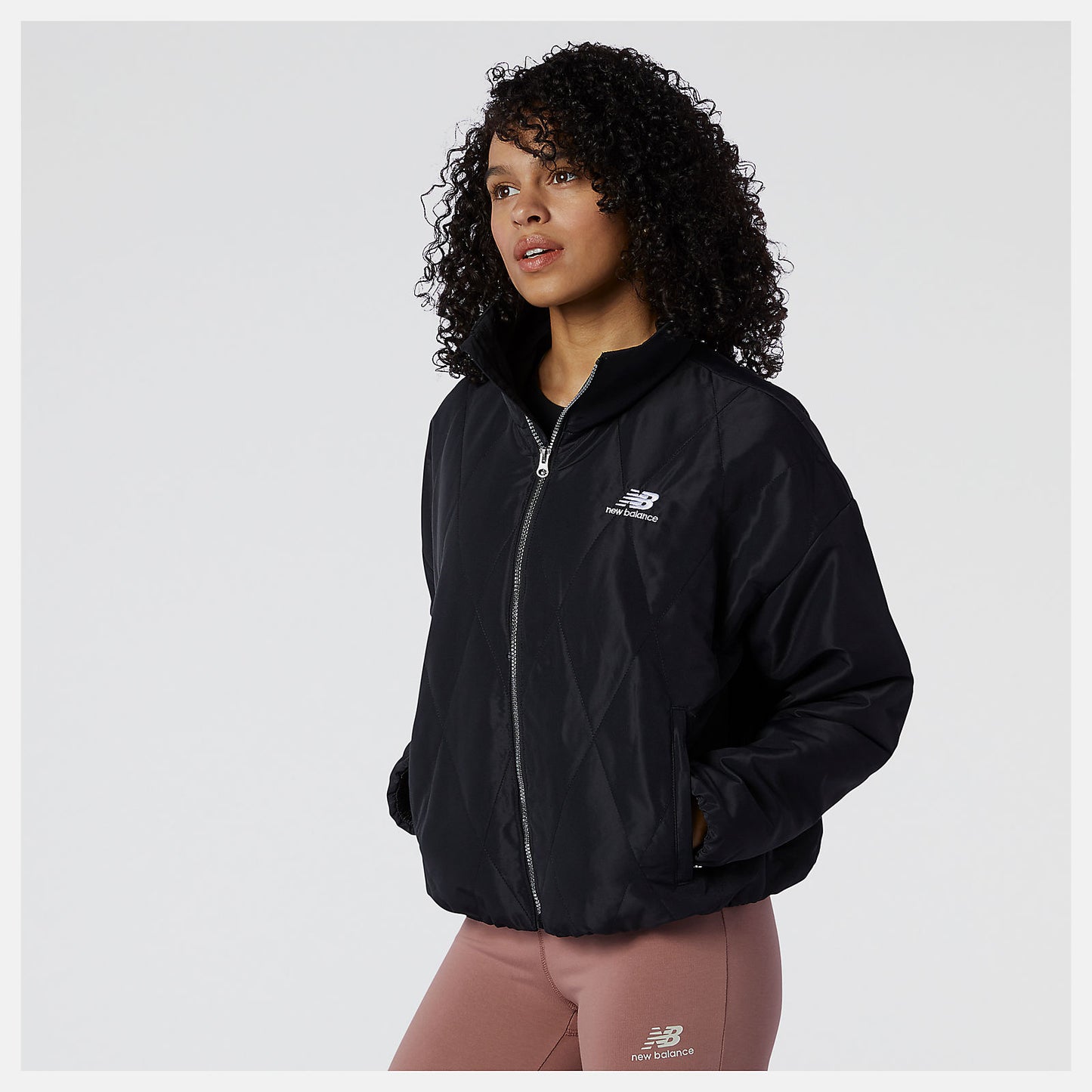 New Balance For Sale - NB Athletics Argyle Quilted Jacket