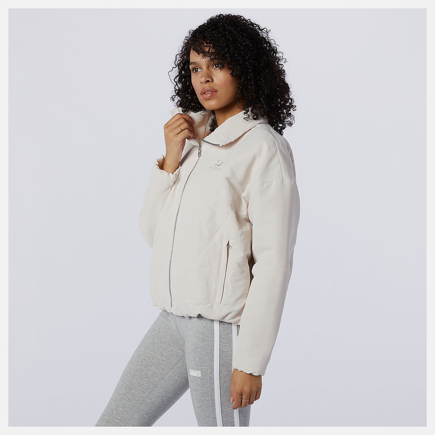 New Balance On Sale - NB Athletics Argyle Quilted Jacket