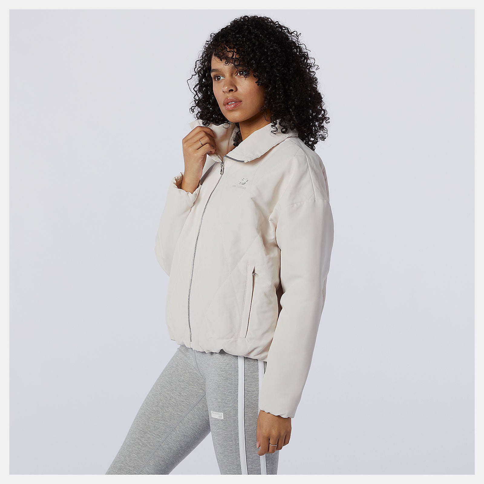 New Balance On Sale - NB Athletics Argyle Quilted Jacket