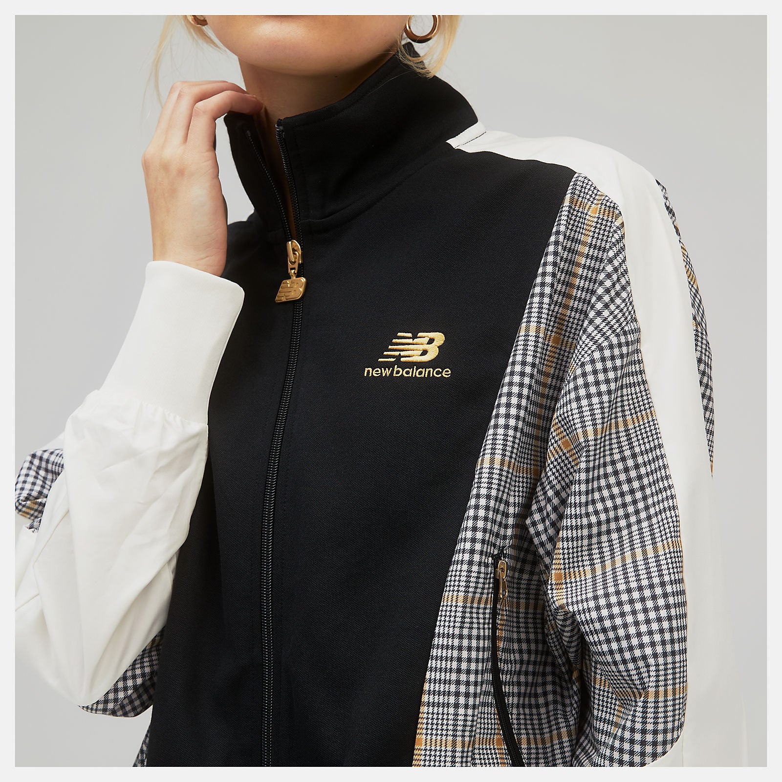 New Balance On Sale - NB Athletics Higher Learning Stripe Track Jacket