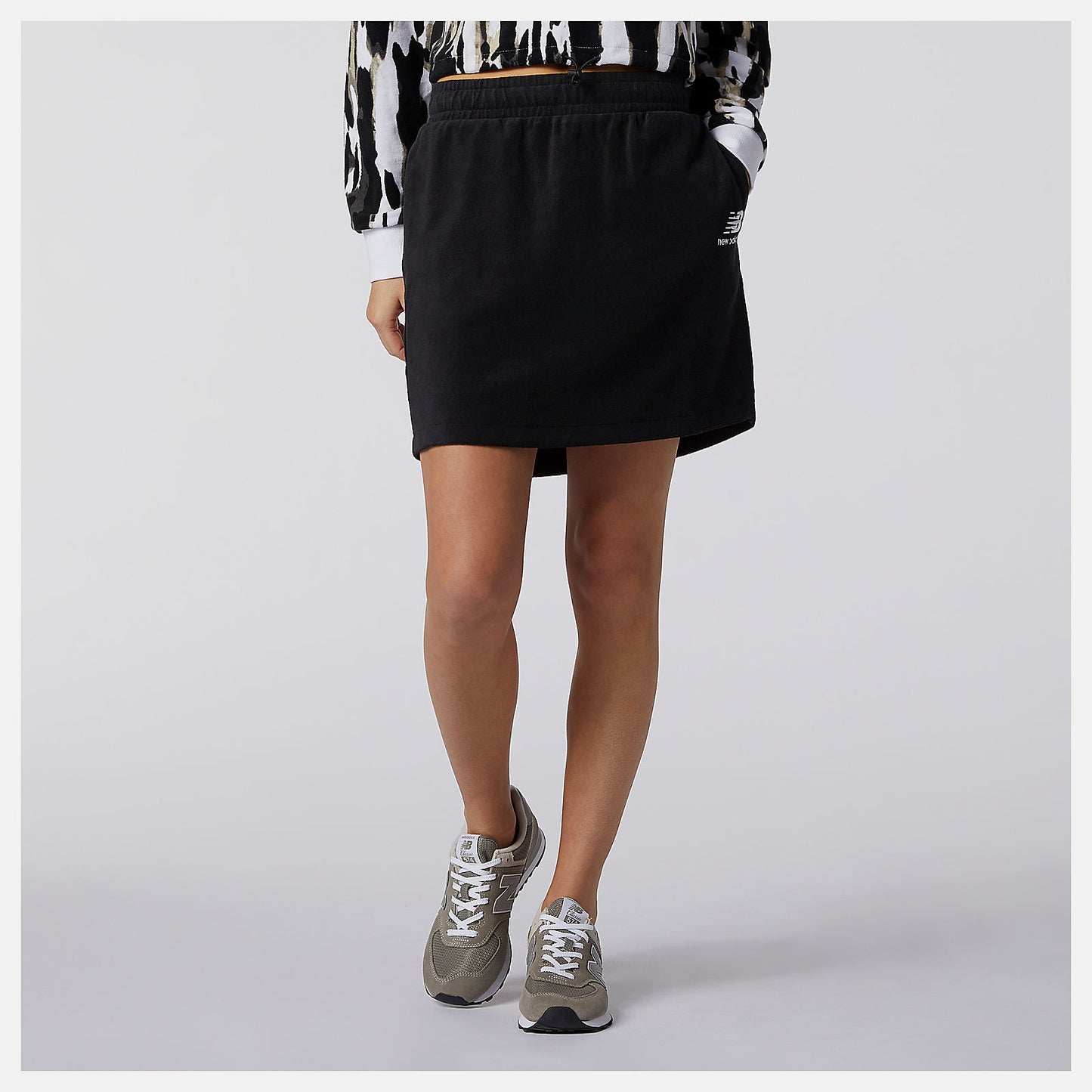 New Balance For Sale - NB Athletics Collide Terry Skirt