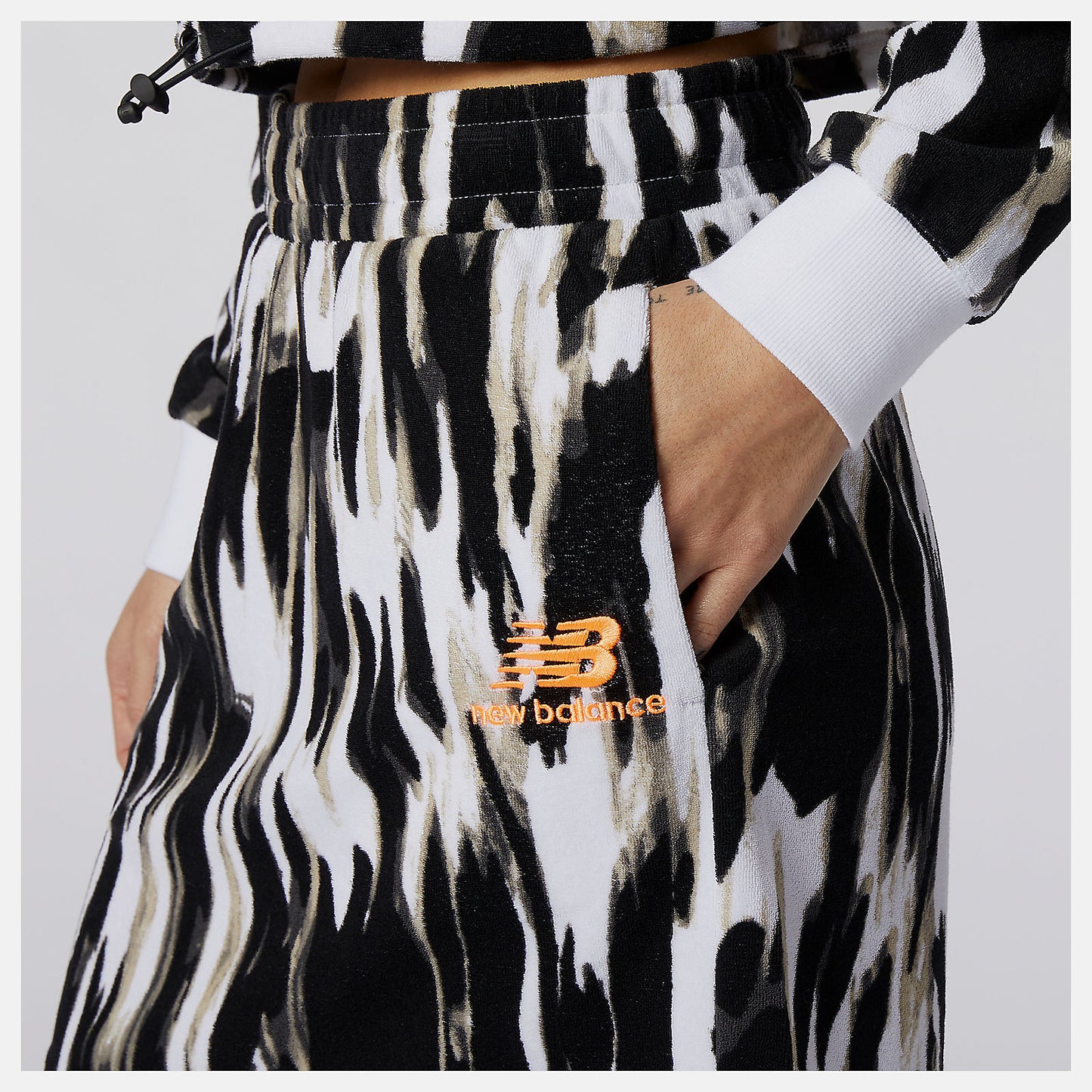 New Balance For Sale - NB Athletics Collide Printed Terry Skirt