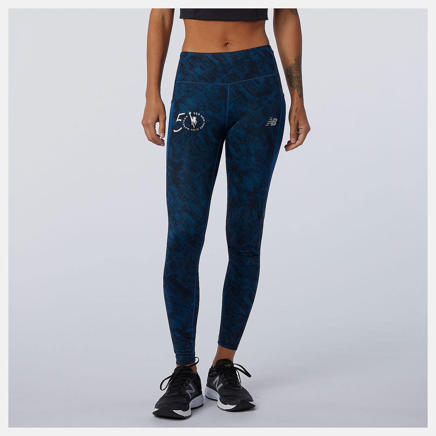 New Balance US - NYC Marathon Printed Impact Run Tight