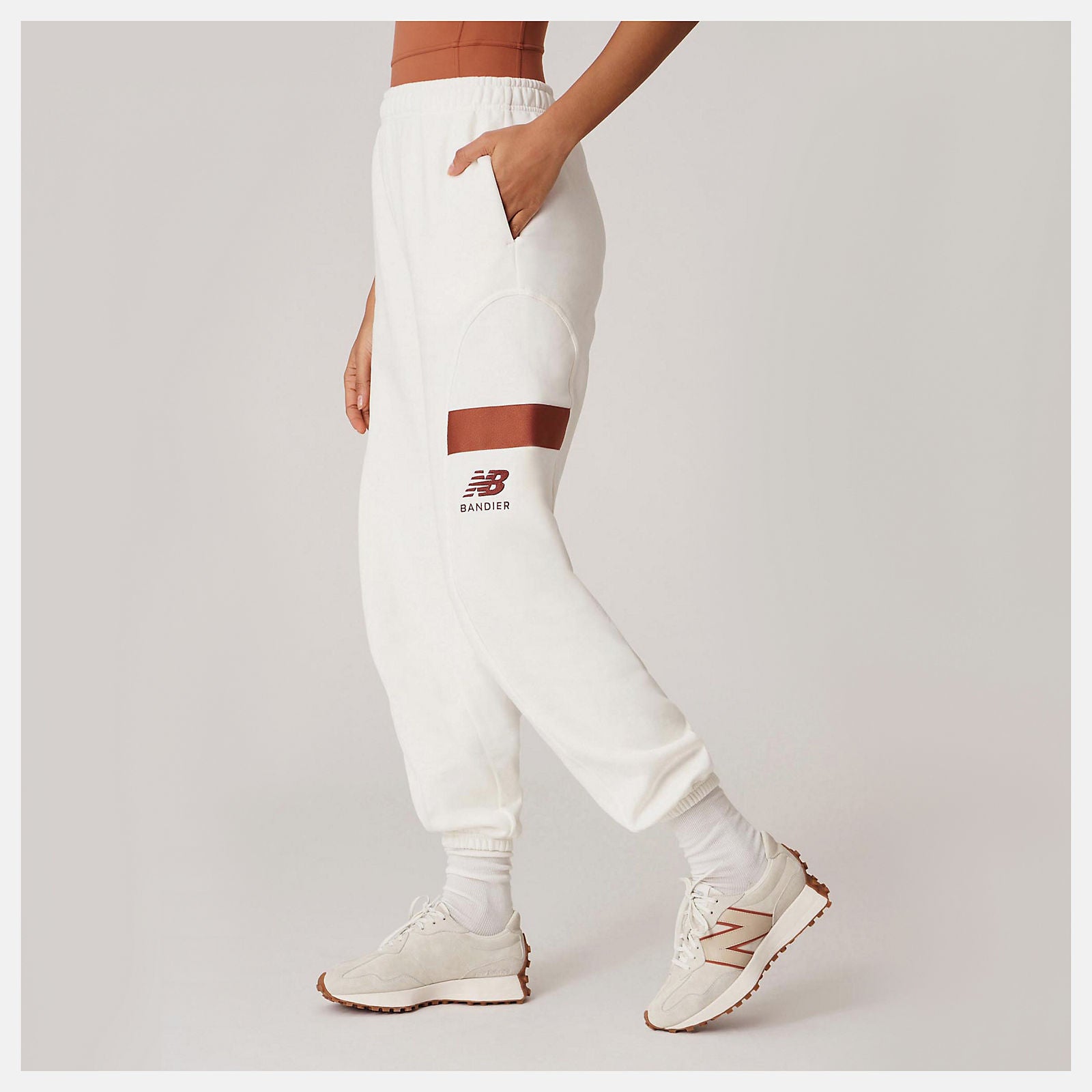 New Balance For Sale - Bandier Fleece Jogger