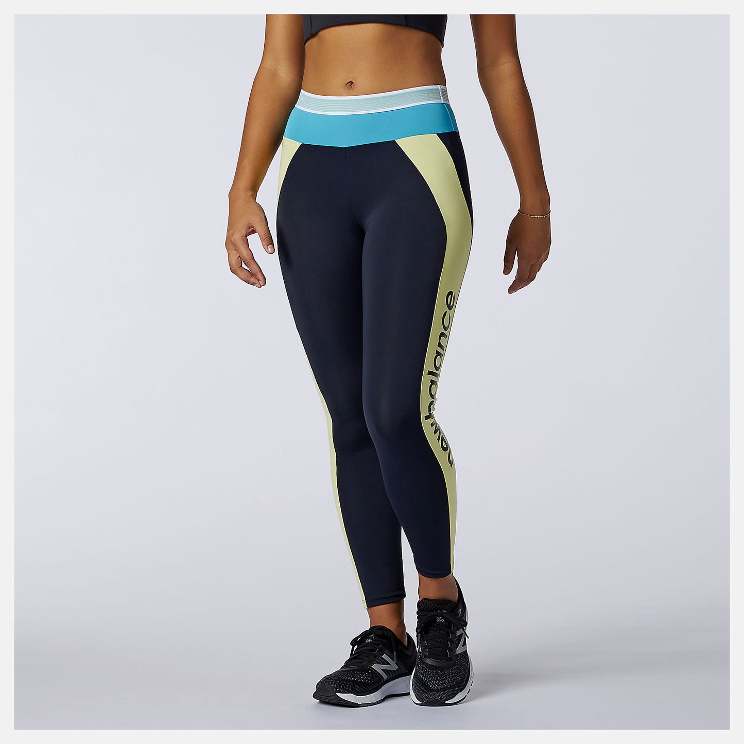 New Balance Discount - Achiever Remix High Rise 7/8 Tight