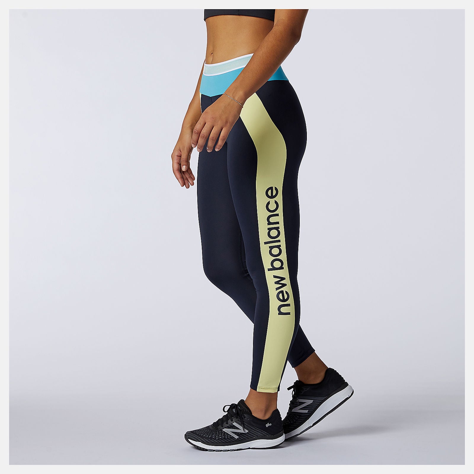 New Balance Discount - Achiever Remix High Rise 7/8 Tight