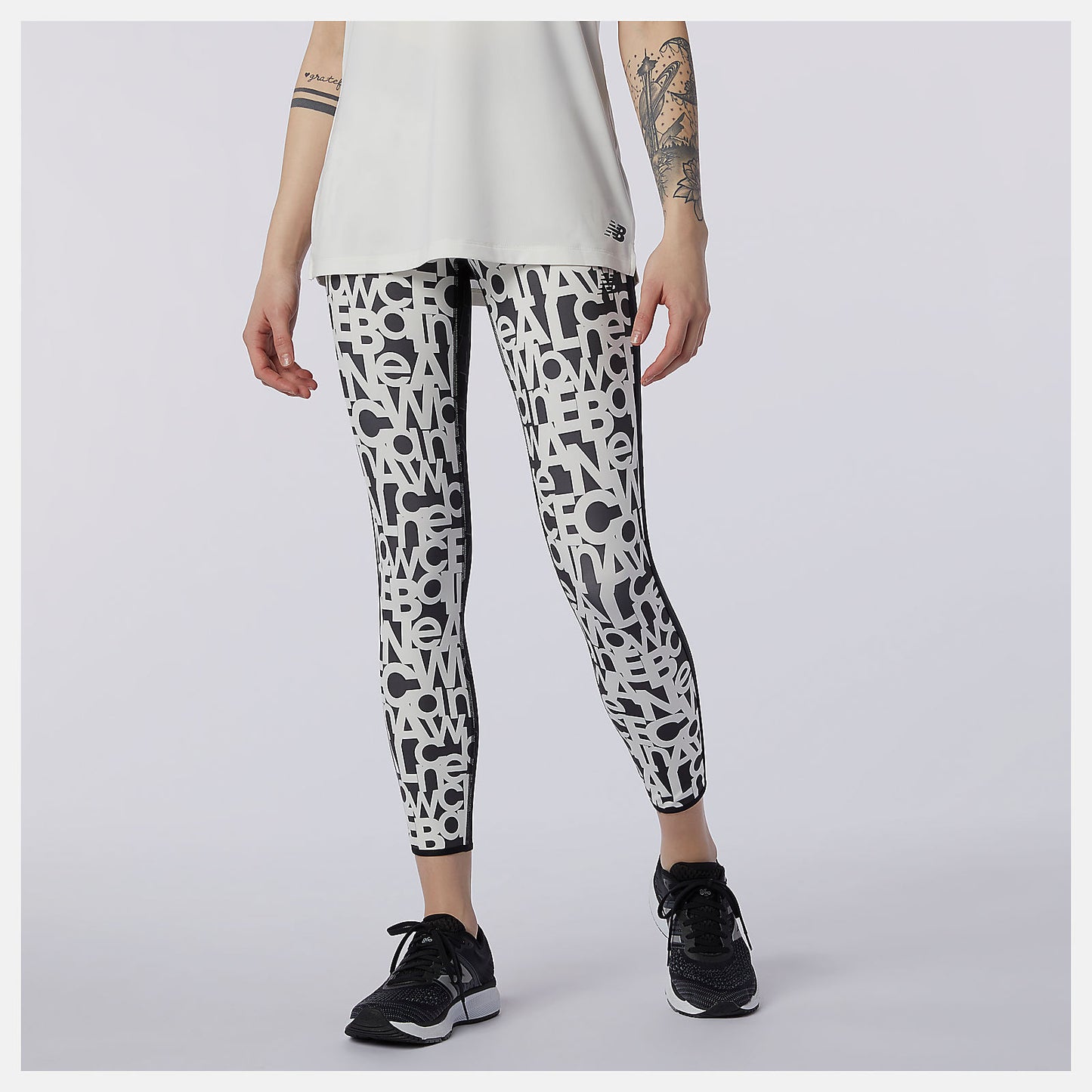 New Balance US - Relentless Printed High Rise 7/8 Tight