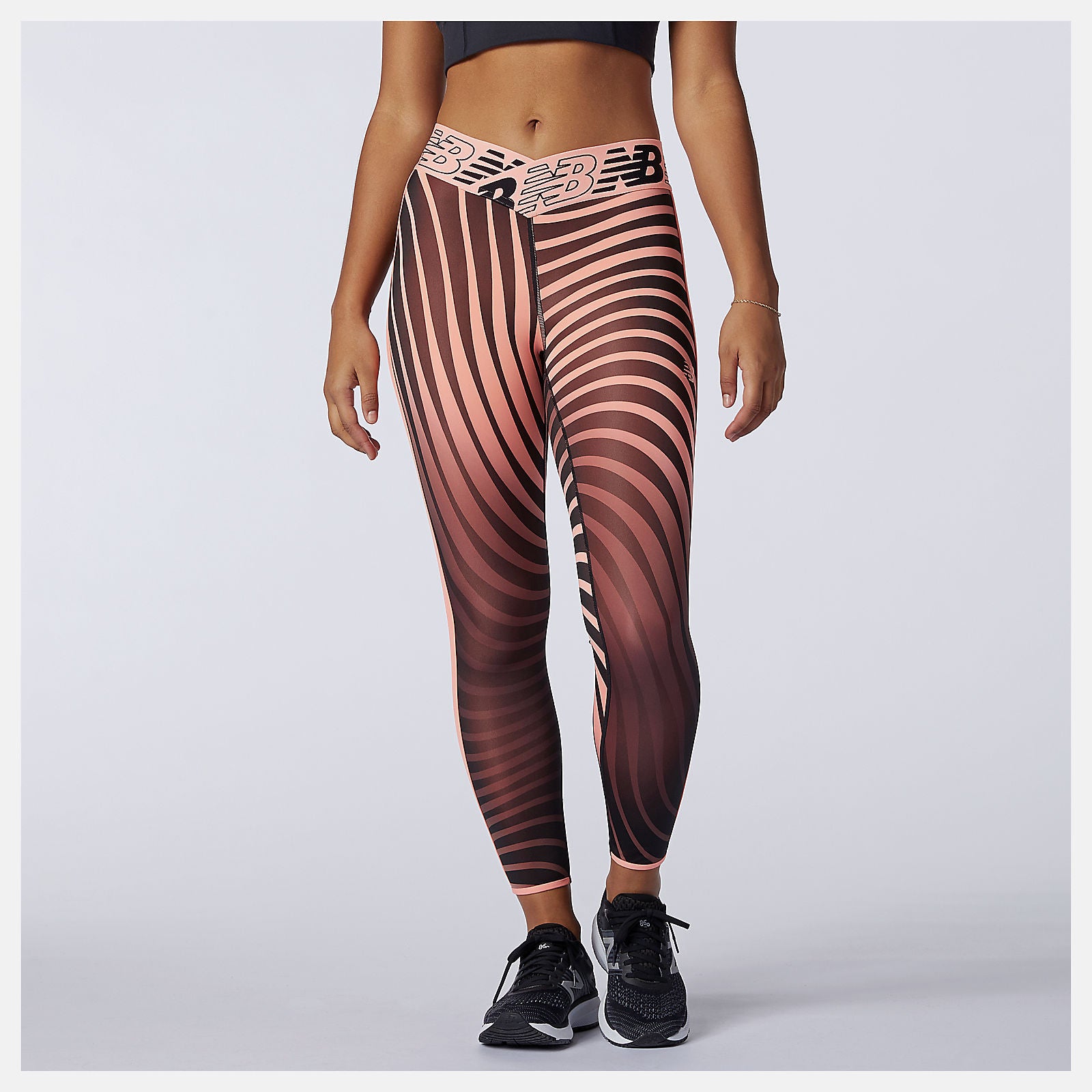 New Balance Outlet - Relentless Printed High Rise 7/8 Tight