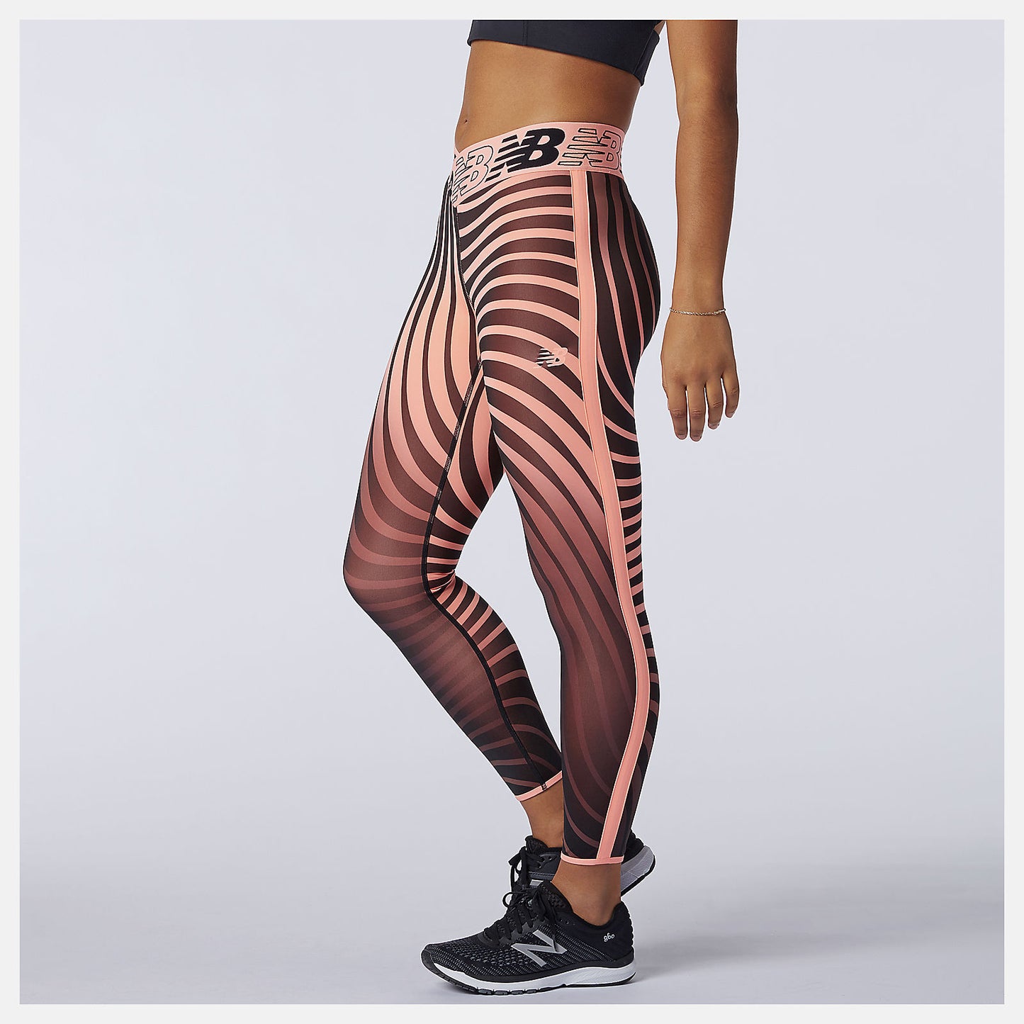 New Balance Outlet - Relentless Printed High Rise 7/8 Tight