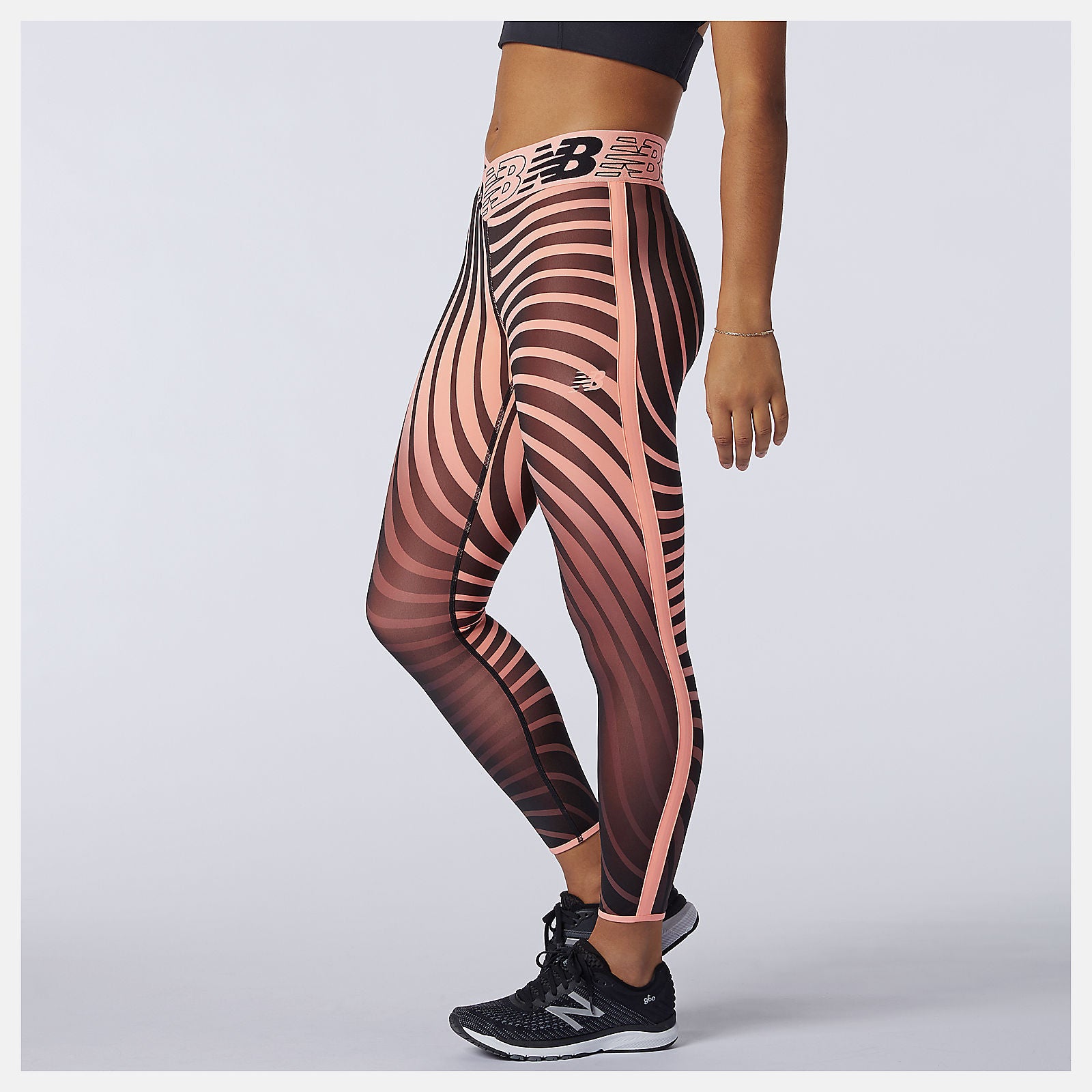 New Balance Outlet - Relentless Printed High Rise 7/8 Tight