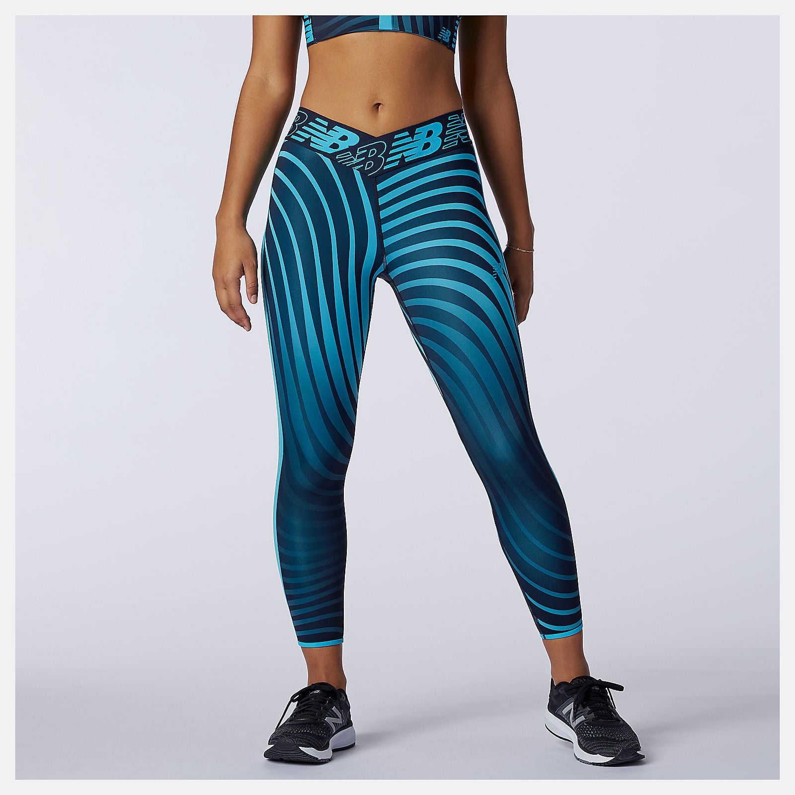 New Balance For Sale - Relentless Printed High Rise 7/8 Tight