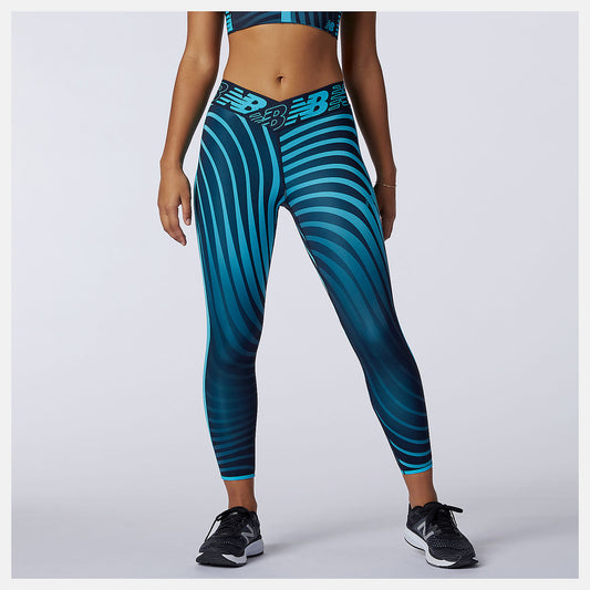 New Balance For Sale - Relentless Printed High Rise 7/8 Tight