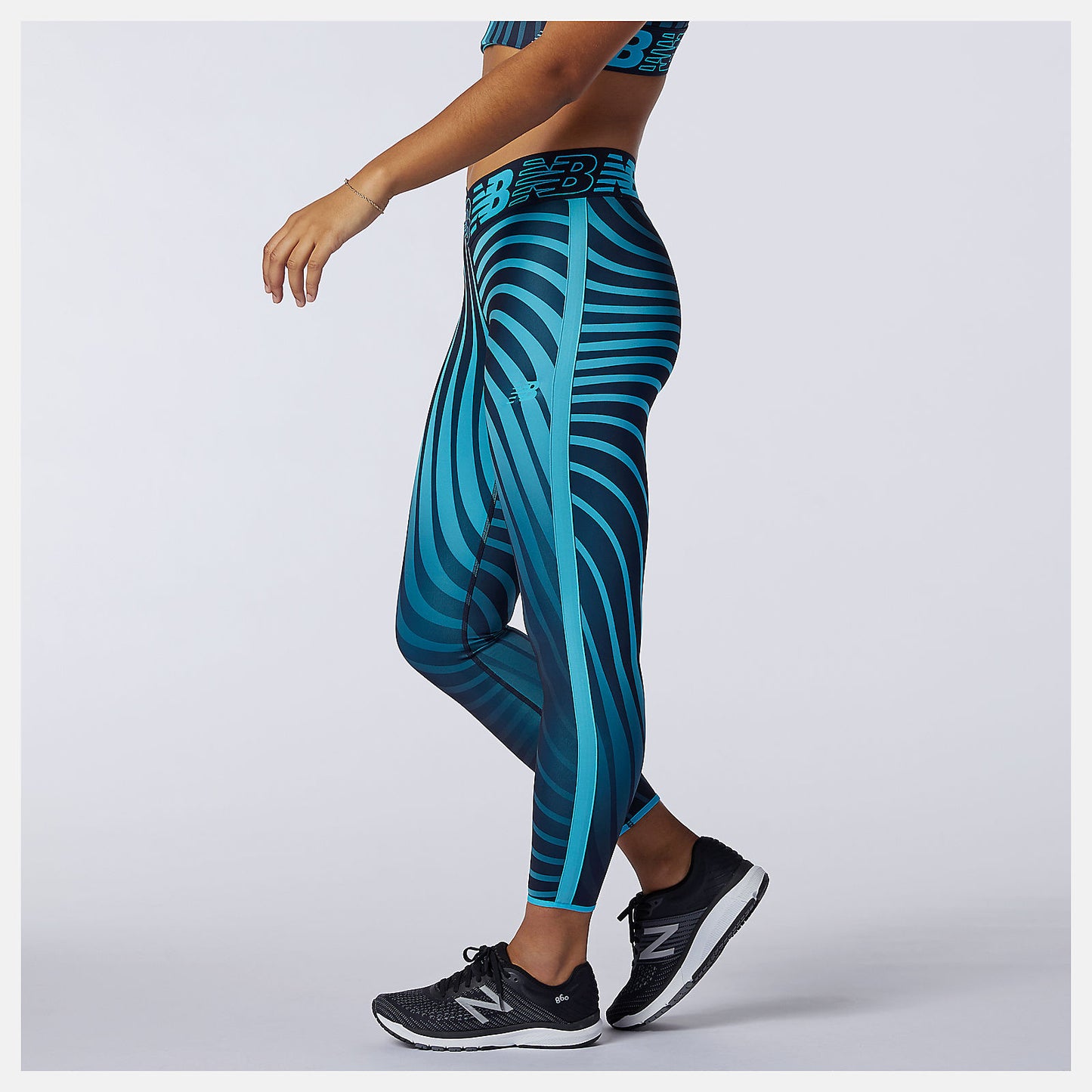 New Balance For Sale - Relentless Printed High Rise 7/8 Tight