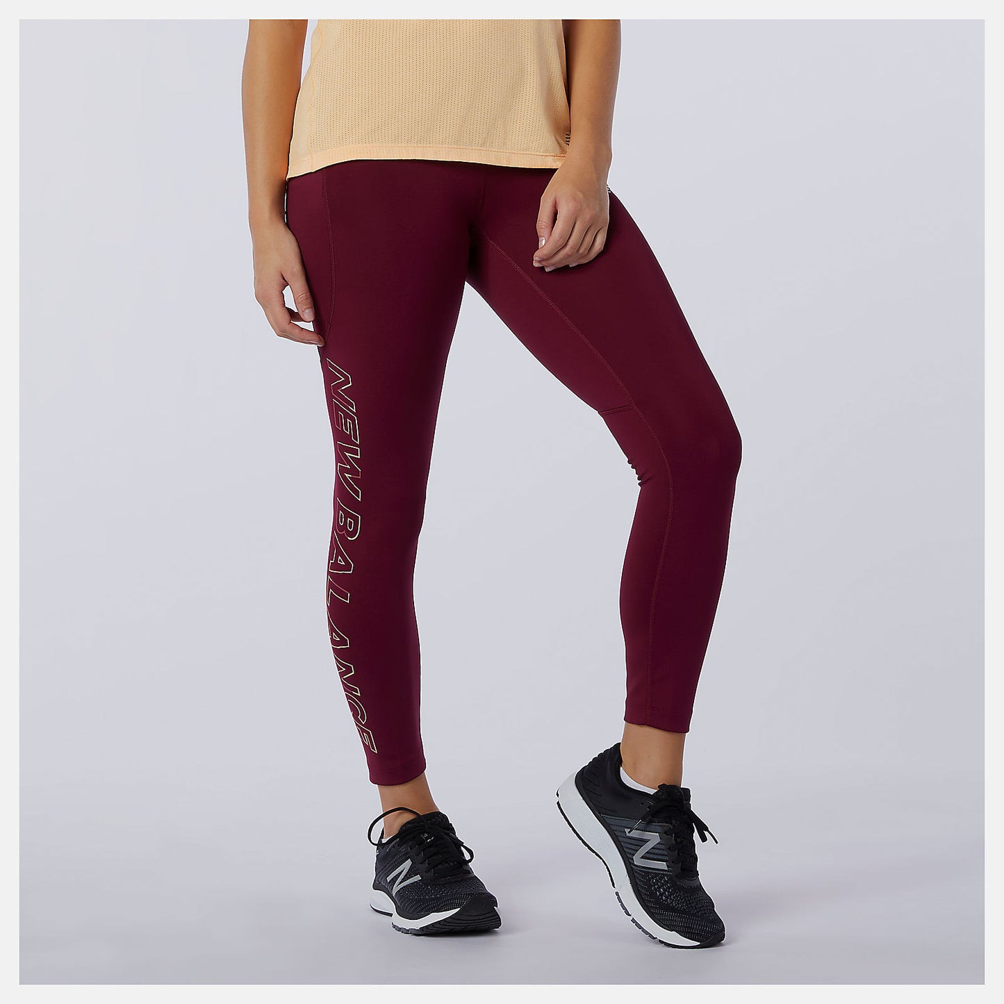 New Balance Outlet - Printed Impact Run Crop