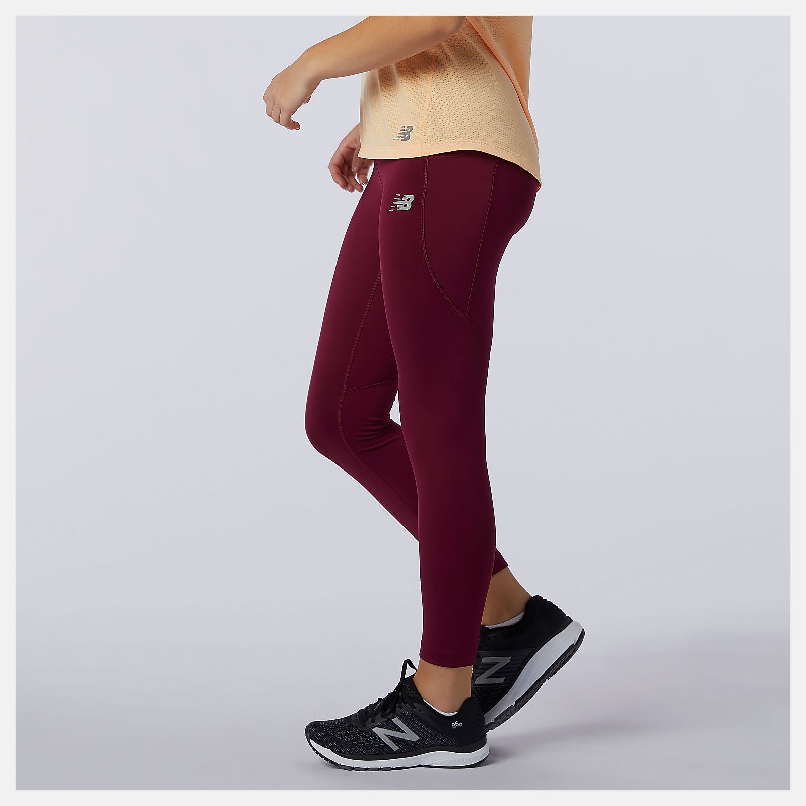 New Balance Outlet - Printed Impact Run Crop