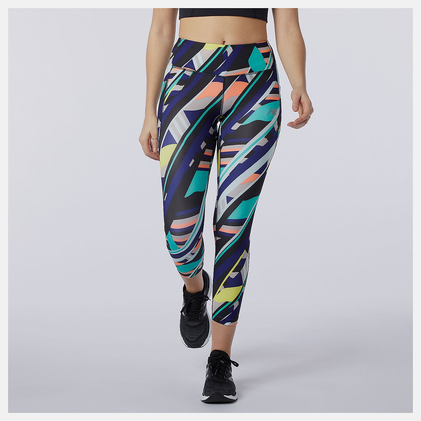 New Balance Online - Printed Impact Run Crop