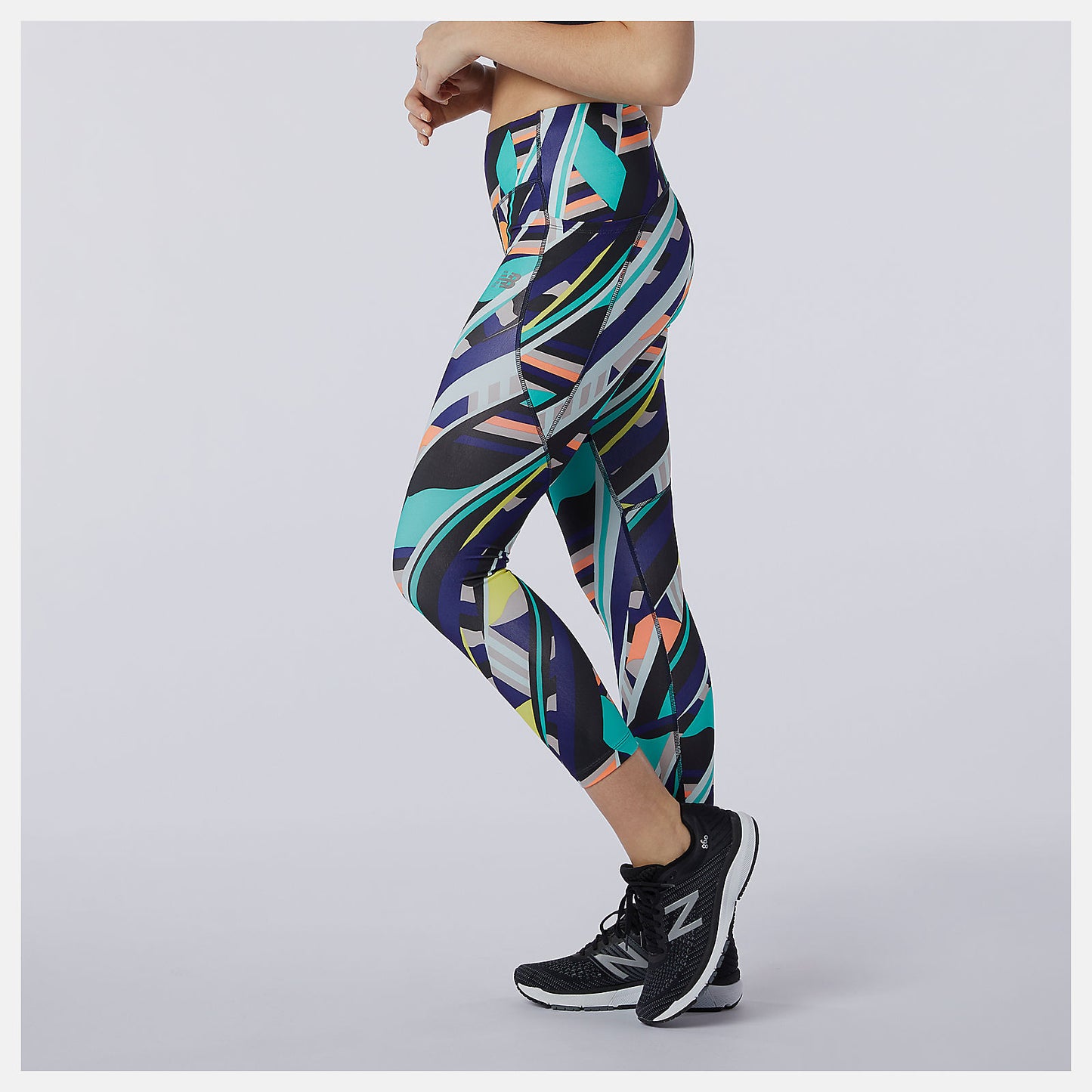 New Balance Online - Printed Impact Run Crop